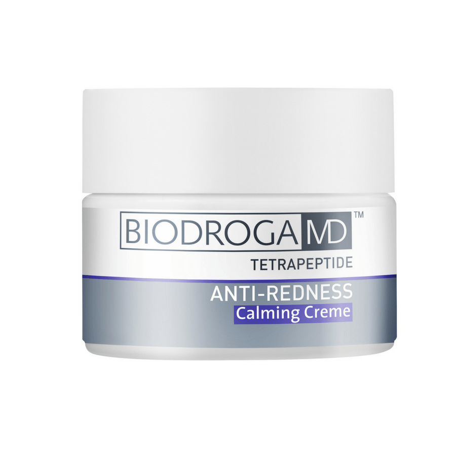 Biodroga MD Anti-Redness Calming Cream has a soothing, skin-strengthening and astringent effect.