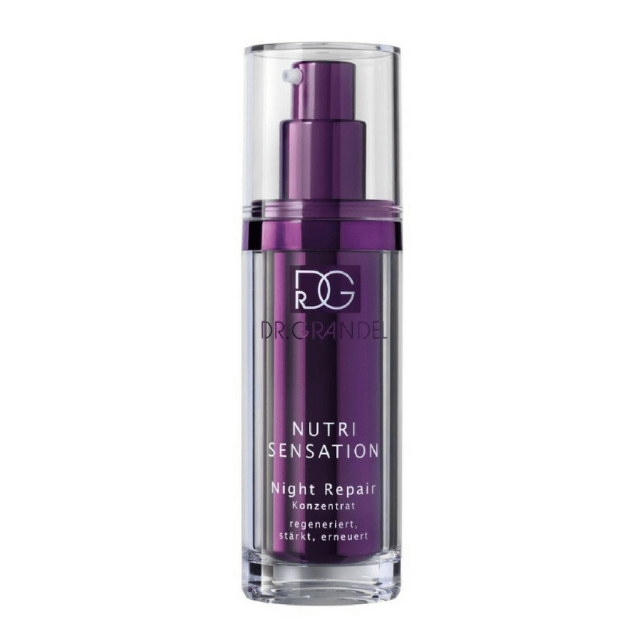 Dr. Grandel NUTRI SENSATION Night Repair is an active substance concentrate for use at night. Strengthens skin’s natural defenses.