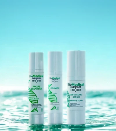 Biomedical Emporium ACNE SKIN products fight breakouts and hydrate for clear, smooth skin. Try them for visible results!