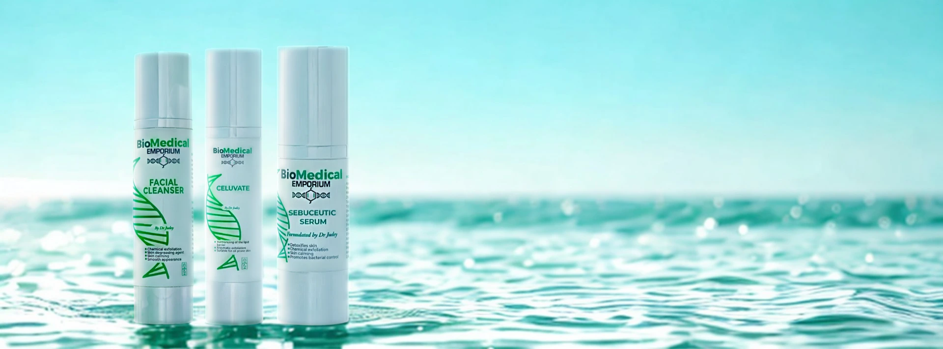 Biomedical Emporium ACNE SKIN products fight breakouts and hydrate for clear, smooth skin. Try them for visible results!