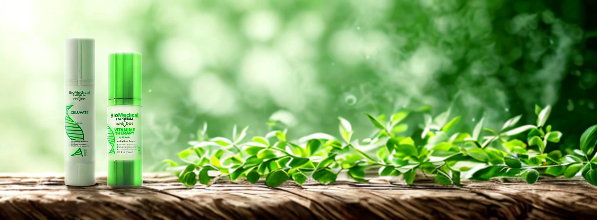 Biomedical Emporium EXFOLIATOR products remove dead skin, unclog pores, and refine texture for smooth, radiant skin.