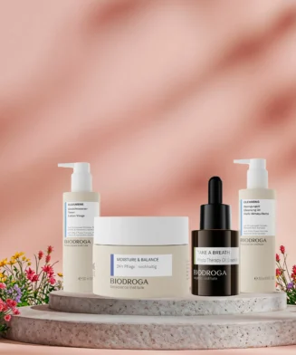 Biodroga Bioscience Institute dry skin homecare kit for deep hydration and moisture