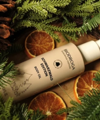 Biodroga Bioscience Institute Body Oil bottle for hydrating and nourishing skin