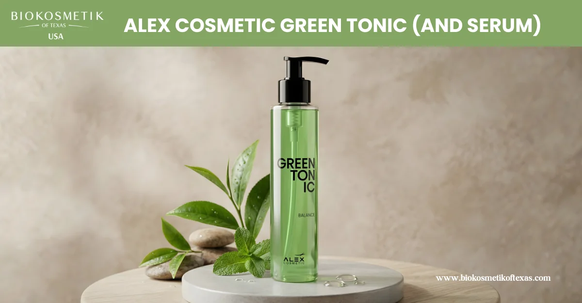 ALEX COSMETIC GREEN TONIC (AND SERUM)