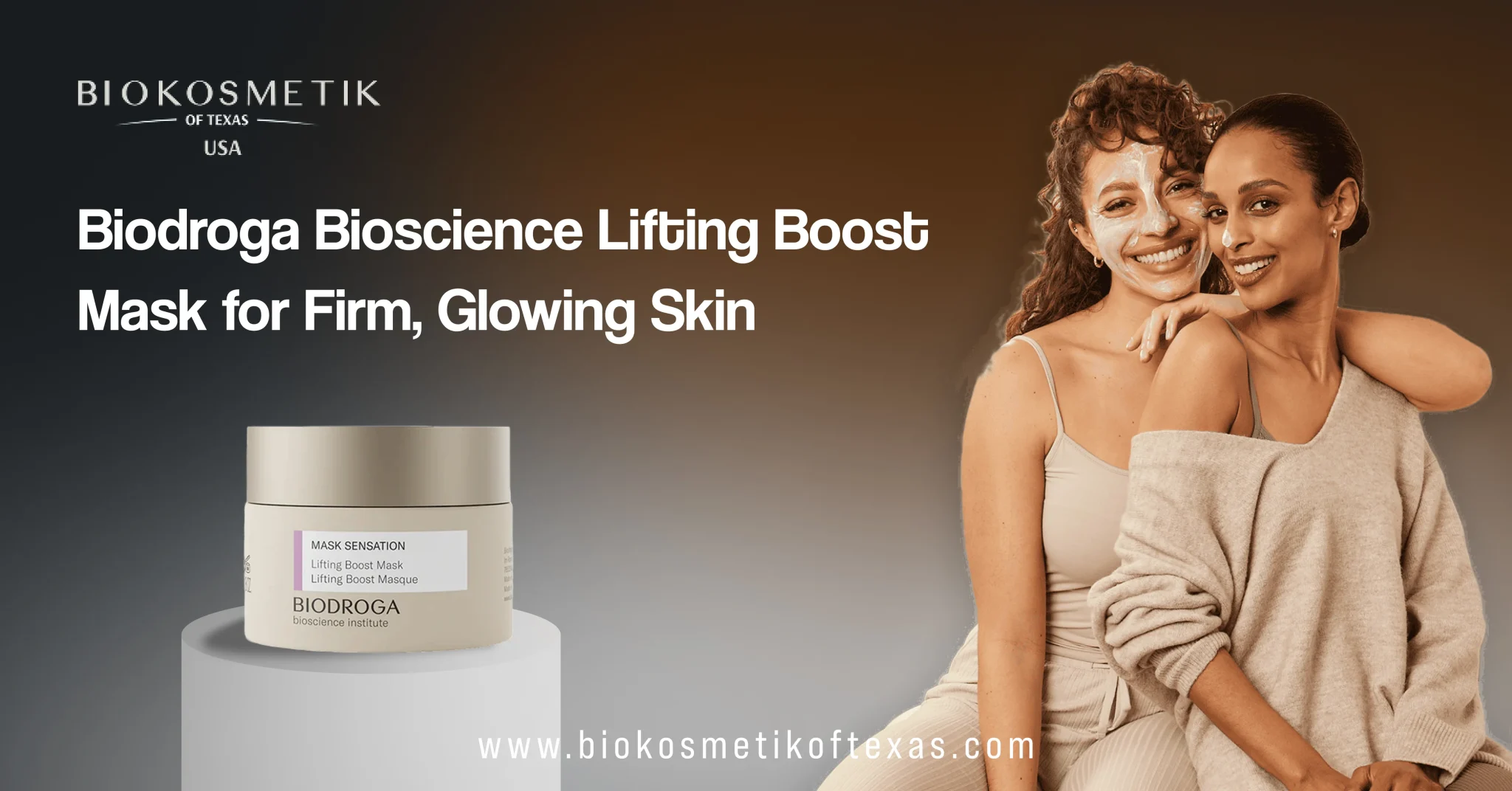 Professional skincare facial mask for skin tightening