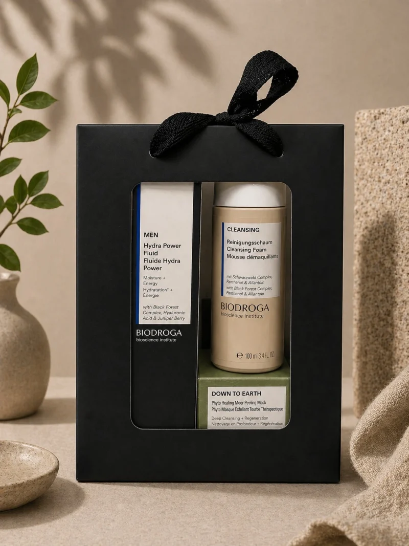 Biodroga Bioscience Mens Hydrating Set With Peel - Biokosmetik of Texas