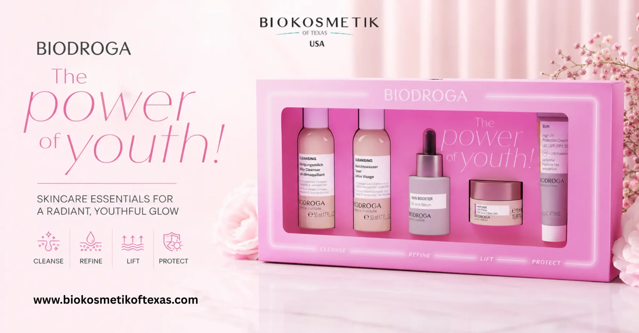BIODROGA Bioscience Institute Power of Youth Anti-Aging Starter Set