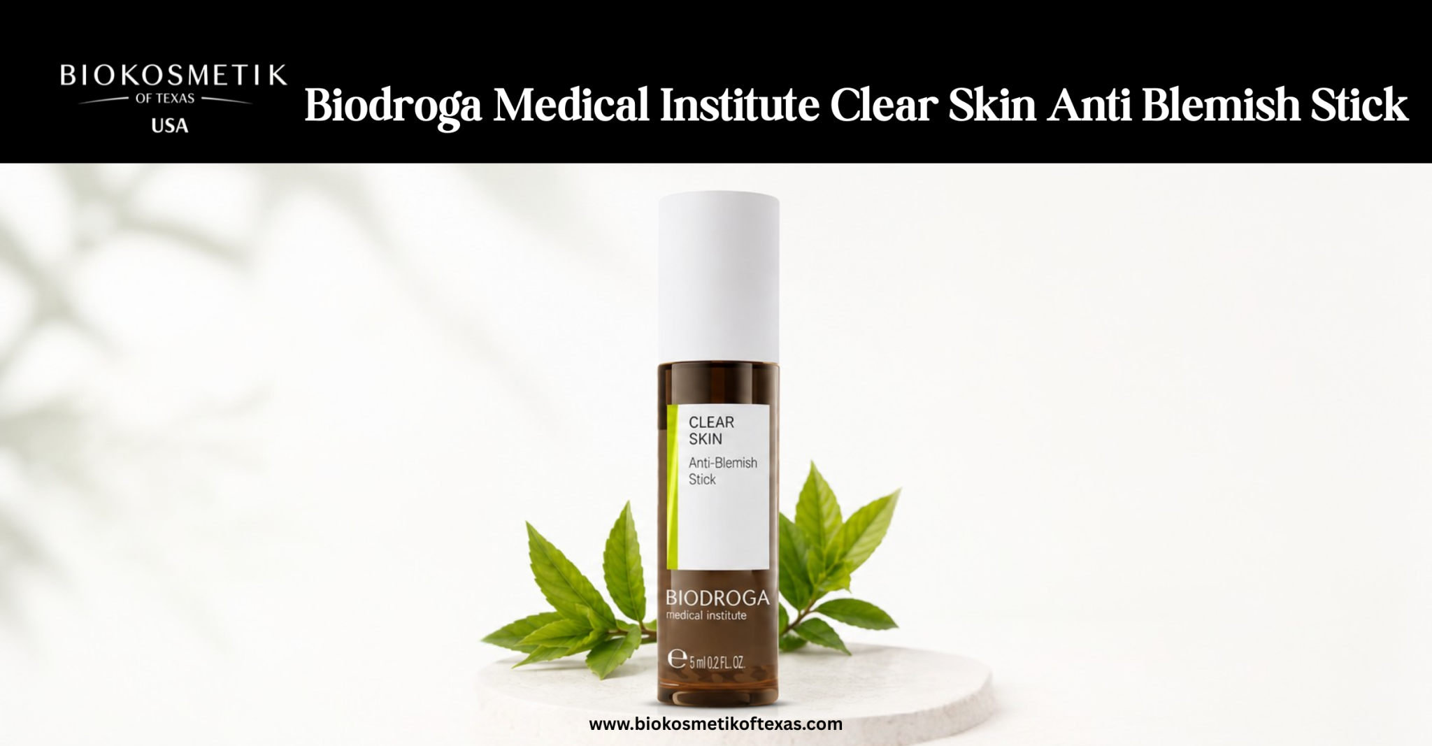Biodroga Medical Institute Clear Skin Anti Blemish Stick for acne spot treatment