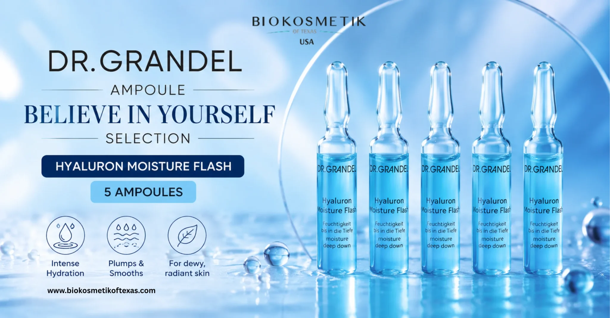 Woman applying ampoule during her skincare routine for hydrated glowing skin