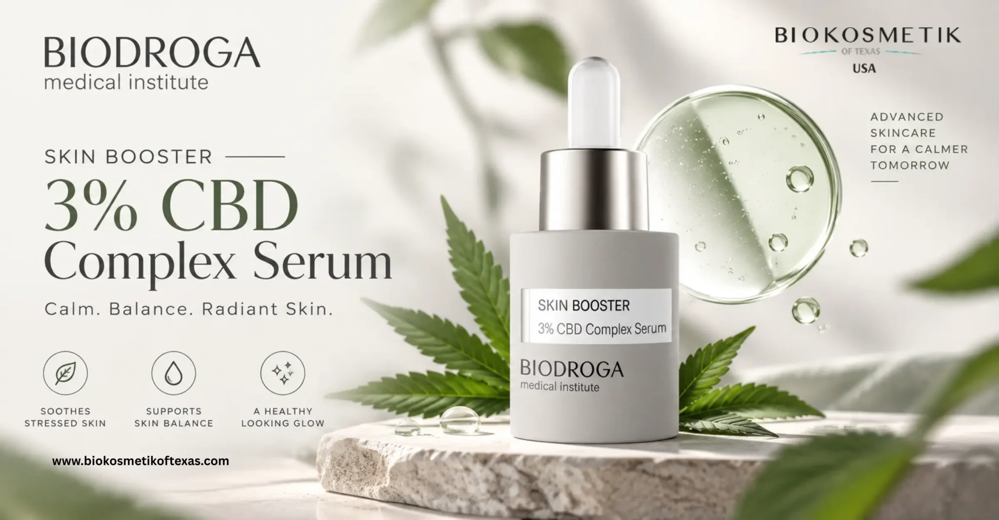 Biodroga Medical Institute 3% CBD Complex Serum for stressed and sensitive-feeling skin