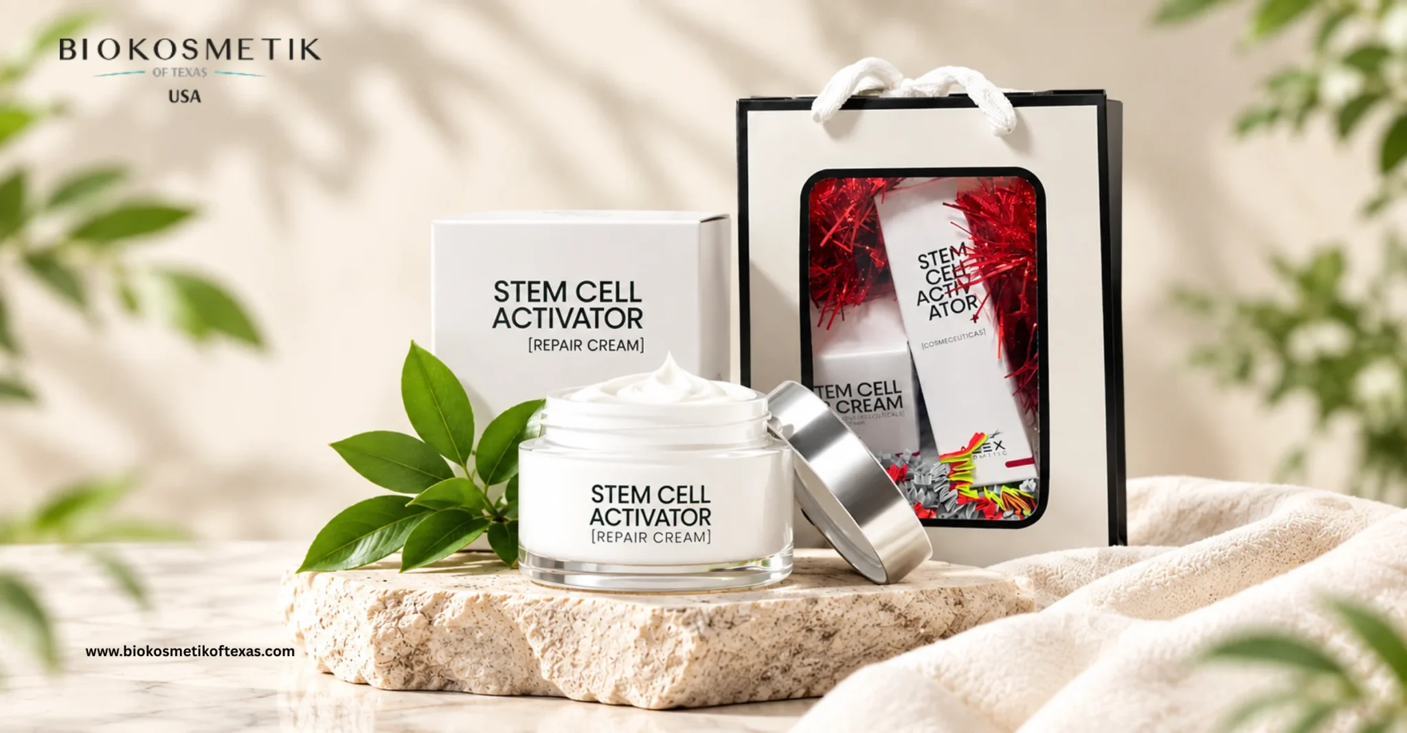 Stem Cell Activator and Repair Cream for healthy-looking skin