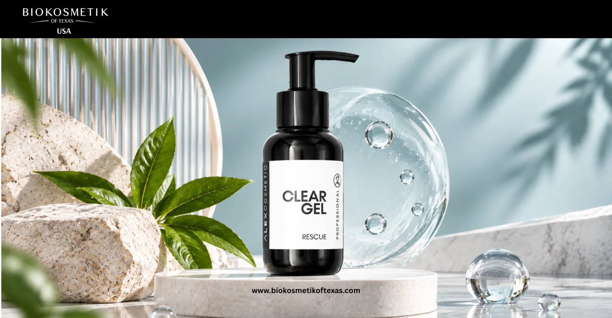 Alex Cosmetic Clear Gel skincare product for lightweight daily skincare