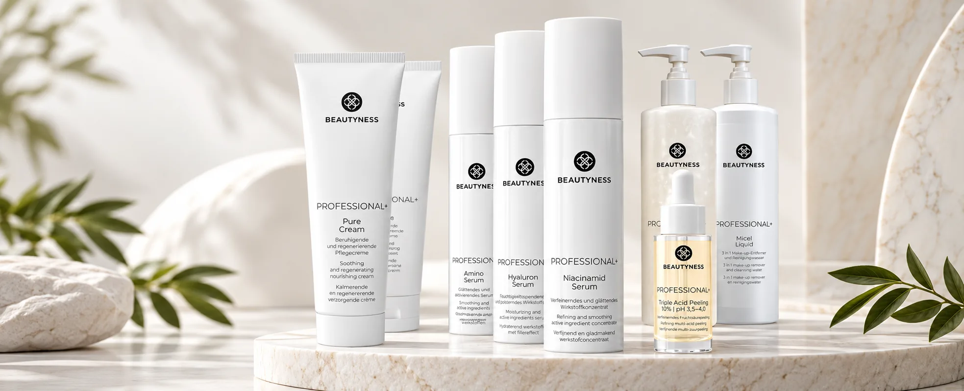 Beautyness Professional+ Skincare Collection